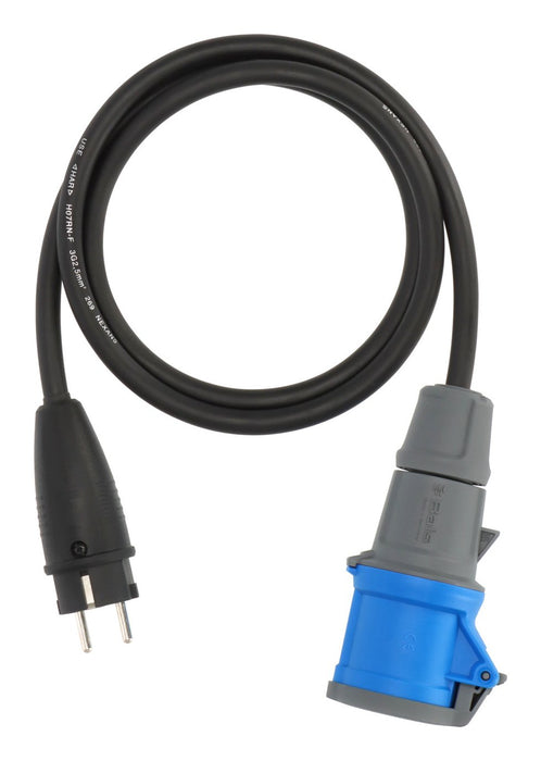 EAN 4007123701186 - Brennenstuhl 1133910025 adaptador de enchufe eléctrico Negro, Azul, Gris imagen 2