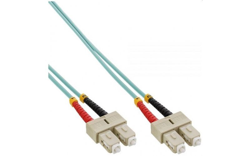 EAN 5705585208814 - Mercodan 40400178 Cable de fibra óptica e InfiniBand 2 m SC Multicolor, Turquesa imagen 1