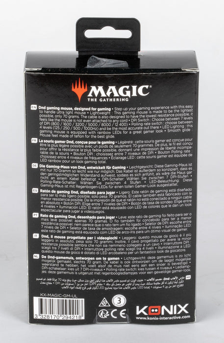 EAN 3328170294218 - Konix KX MAGIC ULTRA LIGHT MOUSE ratón Juego Ambidextro USB tipo A Óptico 12400 DPI imagen 11