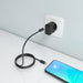 EAN 8435739905456 - AISENS ASCH-20W1P082-BK cargador de dispositivo móvil Teléfono móvil, Smartphone, Cámara digital, Univers imagen 6