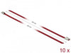 EAN 4043619187799 - DeLOCK 18779 presilla Acero Rojo 10 pieza(s) imagen 2