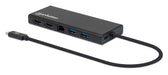 EAN 766623152747 - Manhattan 152747 base para portátil y replicador de puertos USB Tipo C Negro imagen 1