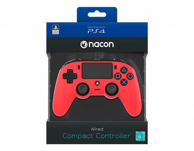 EAN 3499550360714 - NACON PS4OFCPADRED mando y volante Rojo USB Gamepad Analógico/Digital PC, PlayStation 4 imagen 5