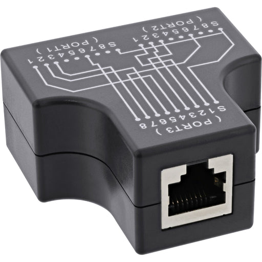EAN 4043718312115 - InLine 69995B cambiador de género para cable Negro imagen 2