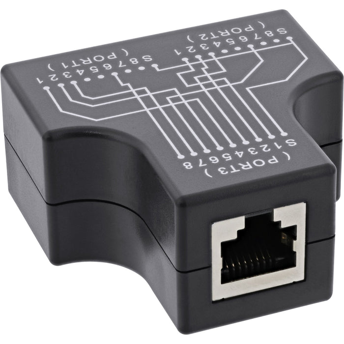 EAN 4043718312115 - InLine 69995B cambiador de género para cable Negro imagen 2