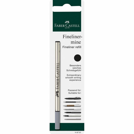 EAN 4005400167199 - Faber-Castell 148781 Recambio de bolígrafo Negro 1 pieza(s) imagen 1