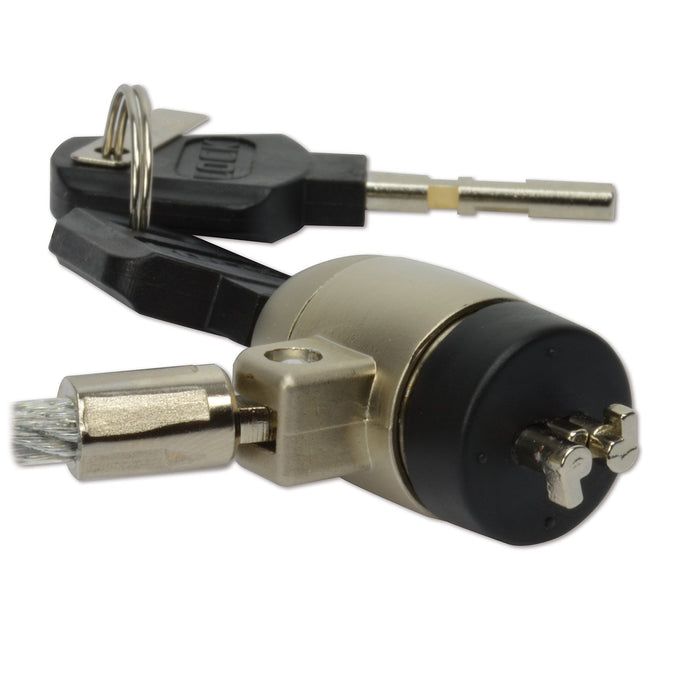 EAN 3700224756543 - MCL 8LE-71012UNIV cable antirrobo Negro, Metálico 1,8 m imagen 2