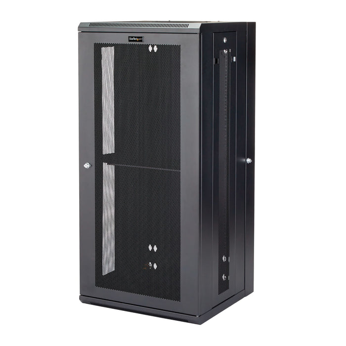 EAN 65030870092 - StarTech.com RK2620WALHM armario rack Bastidor de pared Negro imagen 1