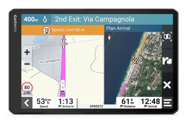 EAN 0753759298647 - Garmin 1095 navegador Fijo 25,6 cm (10.1") TFT Pantalla táctil 554 g Negro imagen 1