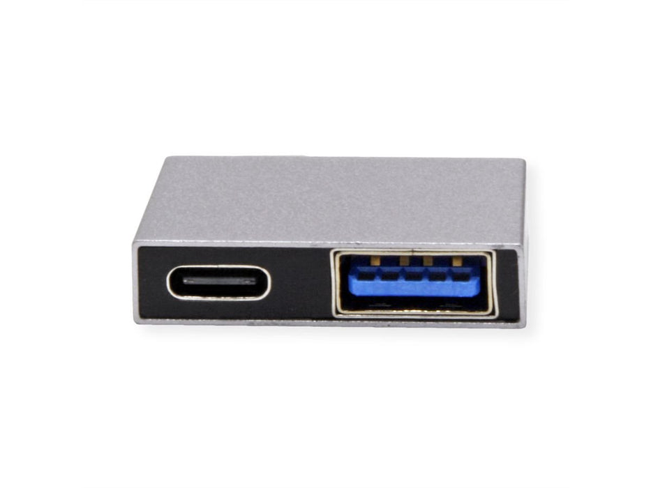 EAN 7630049629059 - ROLINE 12.03.2946 cambiador de género para cable 2x USB Type C 1x USB A+ 1x USB C Plata imagen 2