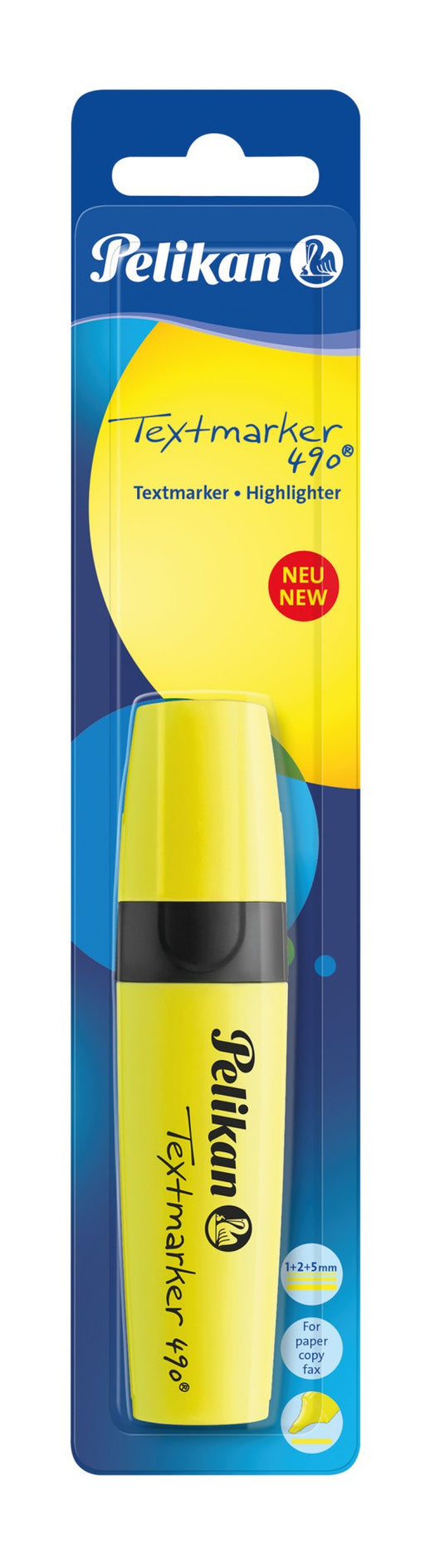 EAN 4012700814142 - Pelikan Textmarker 490 marcador 1 pieza(s) Amarillo imagen 1