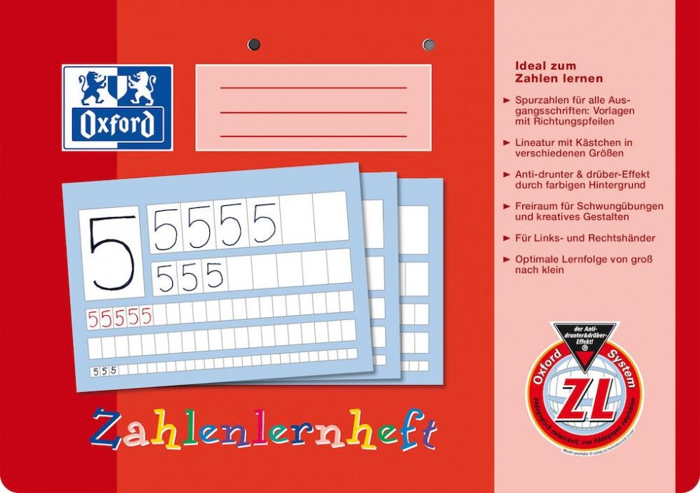 EAN 4006144923027 - Oxford 100050304 cuaderno y block A4 Rojo imagen 1
