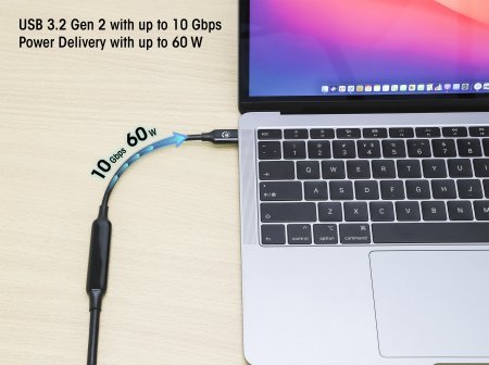 EAN 0766623355971 - Manhattan 355971 cable USB USB 3.2 Gen 2 (3.1 Gen 2) 5 m USB C Negro imagen 6