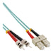EAN 4043718249008 - InLine 82504O Cable de fibra óptica e InfiniBand 0,5 m SC ST Turquesa, Color aguamarina imagen 1