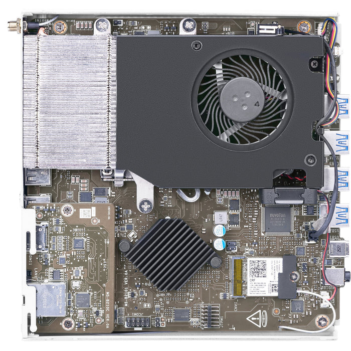 EAN 4711377409780 - MSI PRO DP10 A14MG-007BEU PCs/estación de trabajo Intel® Pentium® Gold G7400 1,1 l tamaño PC Mini PC bare imagen 15