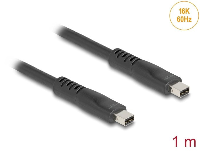 EAN 4043619811762 - DeLOCK 81176 cable DisplayPort 1 m Mini DisplayPort Negro imagen 2