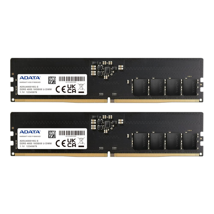 EAN 4711085936455 - ADATA AD5U480016G-DT módulo de memoria 32 GB 2 x 16 GB DDR5 288-pin DIMM ECC imagen 1