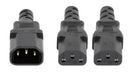 EAN 0766623157469 - Manhattan 157469 cable de transmisión Negro 1,8 m C14 acoplador Acoplador C13 2 x imagen 3
