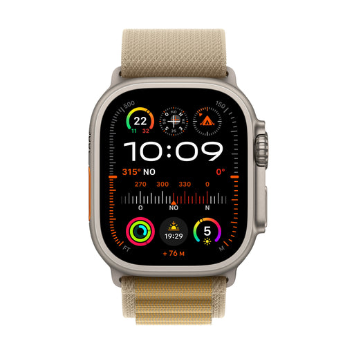 EAN 0195949581137 - Apple Watch Ultra 2 OLED 49 mm Digital 410 x 502 Pixeles Pantalla táctil 4G Titanio Wifi GPS (satélite) imagen 2