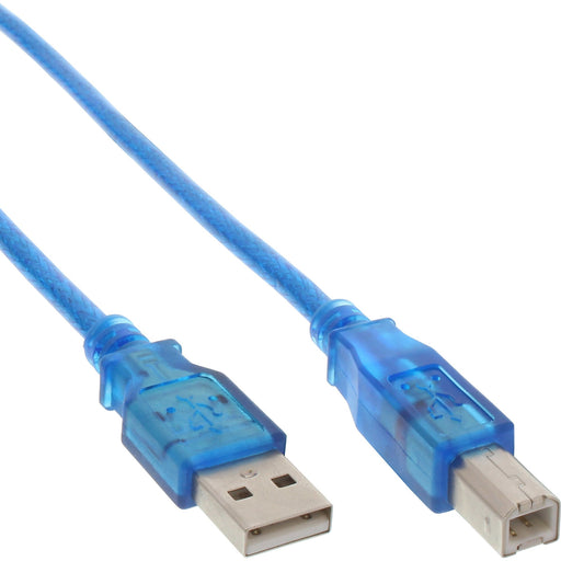 EAN 4043718048519 - InLine 34535B cable USB 3 m USB A USB B 0,48 Gbit/s Azul imagen 1