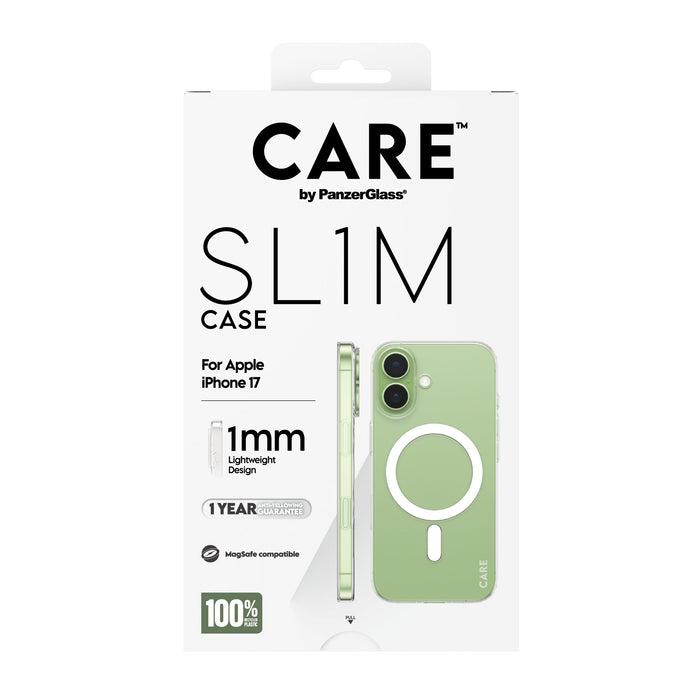 EAN 5715685035357 - PanzerGlass CARE™ by ® SL1M Case Transparent w. MagSafe iPhone 17 funda para teléfono móvil Transparente imagen 3