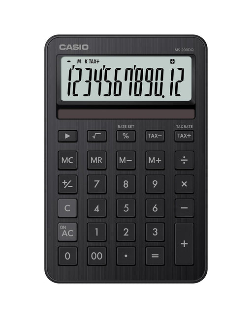 EAN 4549526620966 - Casio MS-200DQ calculadora Escritorio Calculadora básica Negro imagen 1