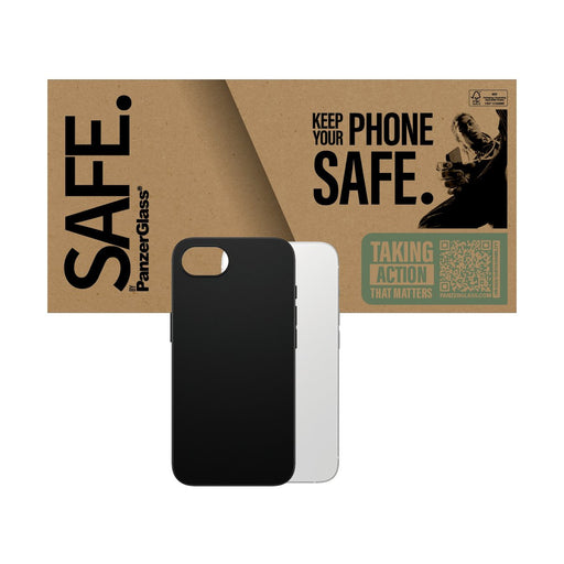 EAN 5715685023118 - PanzerGlass SAFE. by ® TPU Case Black iPhone 16e funda para teléfono móvil Negro imagen 2