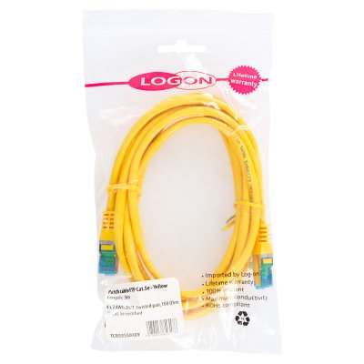 EAN 5420016856944 - LOGON TCR55SS200Y cable de red Amarillo 20 m Cat5e SF/UTP (S-FTP) imagen 2
