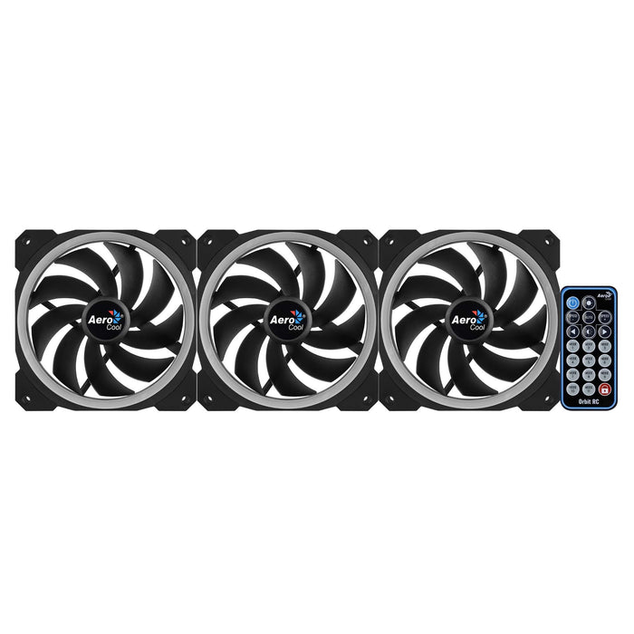 EAN 4713105962963 - Aerocool Orbit RC Carcasa del ordenador Ventilador 12 cm Negro imagen 2