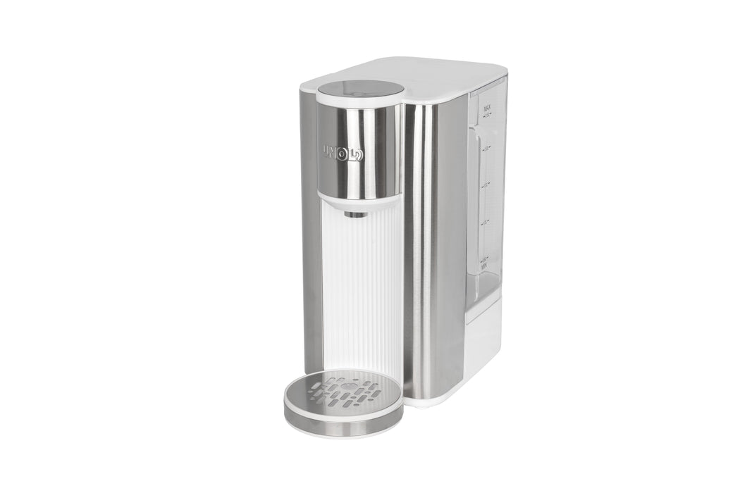 EAN 4011689186103 - Unold Ava tetera eléctrica 2,5 L 2600 W Plata, Blanco imagen 1