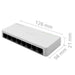 EAN 5901878522463 - Qoltec 52246 switch No administrado Blanco imagen 4