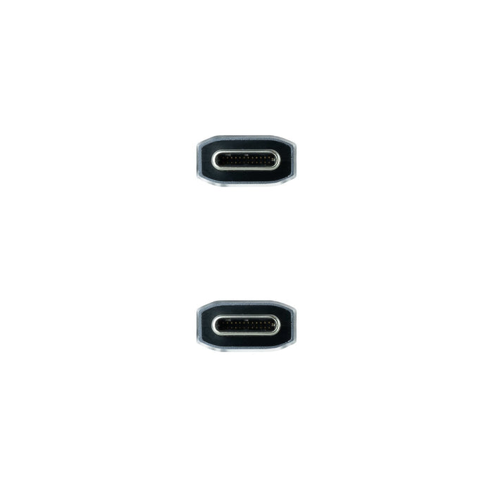 EAN 8433281012516 - Nanocable 10.01.4101-L150-COMB cable USB USB 3.2 Gen 2 (3.1 Gen 2) 1,5 m USB C Negro, Gris imagen 3