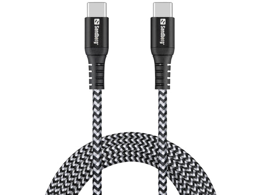 EAN 5705730441677 - Sandberg 441-67 cable USB USB 2.0 2 m USB C Negro, Blanco imagen 1