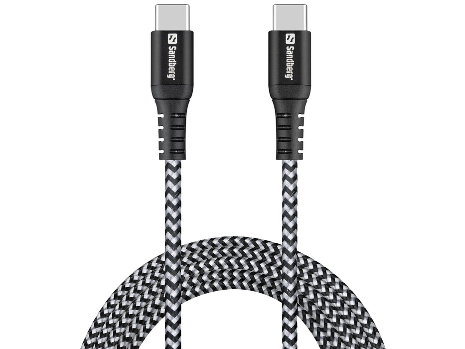 EAN 5705730441677 - Sandberg 441-67 cable USB USB 2.0 2 m USB C Negro, Blanco imagen 1