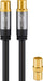 EAN 4040849703898 - Wentronic 70389 cable coaxial 10 m Negro imagen 1