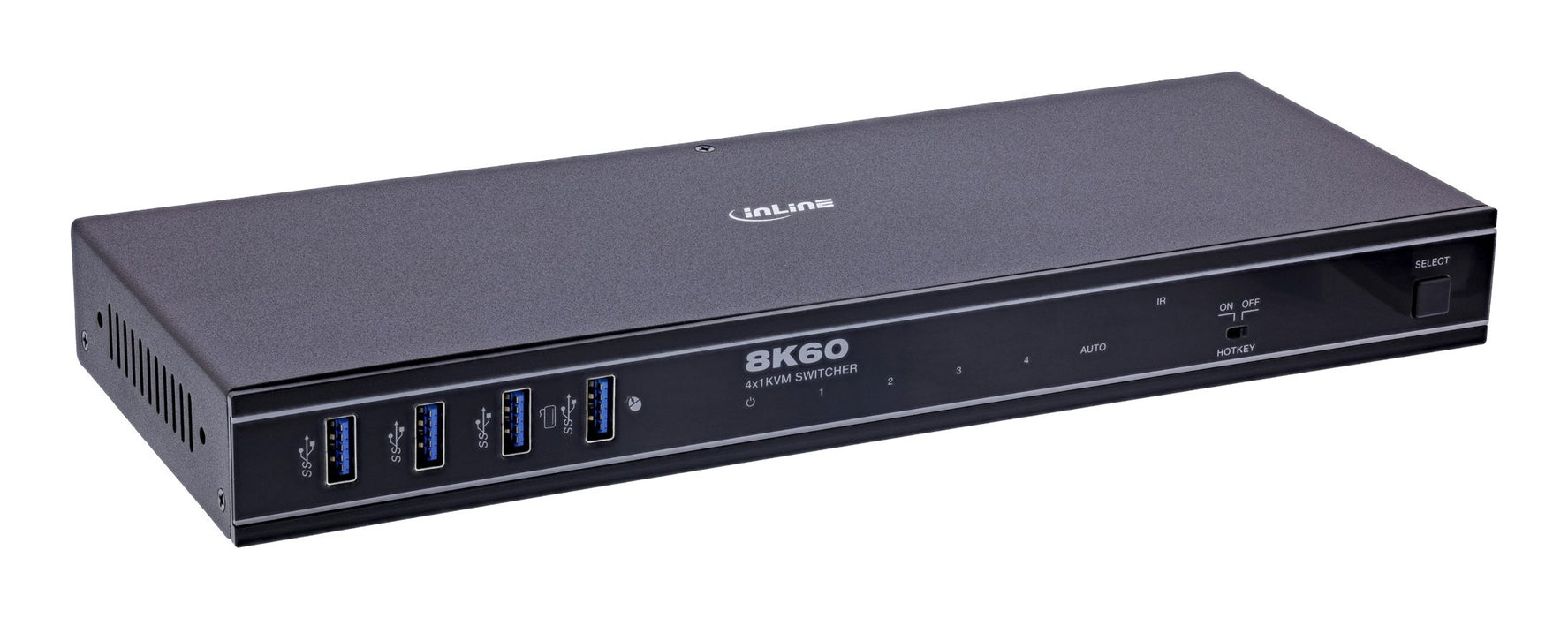 EAN 4043718344277 - InLine 57885D interruptor KVM Montaje en rack Negro imagen 1