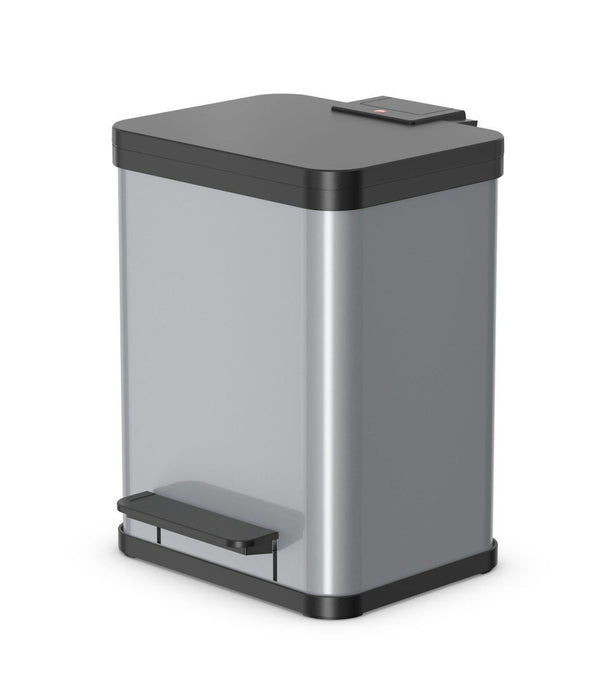 EAN 4007126016126 - Hailo Öko duo Plus M 18 L Rectangular Acero Plata imagen 1