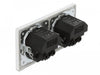 EAN 4043619114757 - DeLOCK 11475 toma de corriente CEE 7/3 + USB Blanco imagen 2