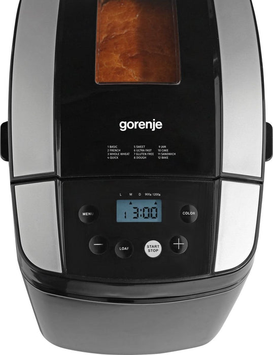 EAN 3838782326622 - Gorenje BM1210BK panificadora 800 W Negro, Gris imagen 5