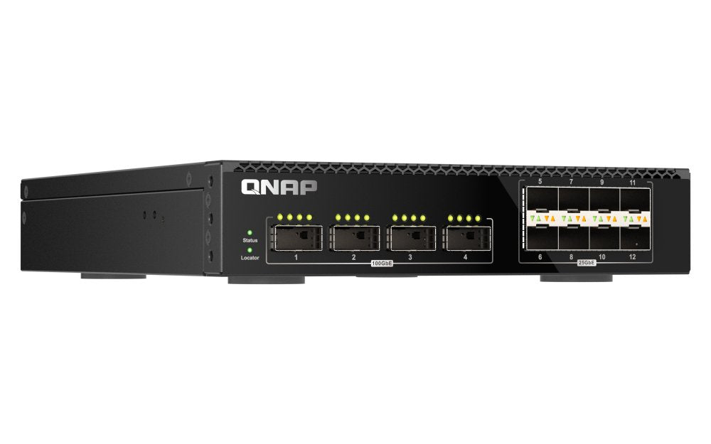 EAN 4711103084298 - QNAP QSW-M7308R-4X switch Gestionado L3 1U Negro imagen 4