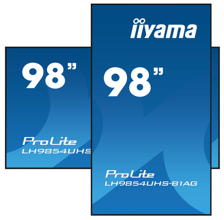 EAN 4948570121823 - iiyama LH9854UHS-B1AG pantalla de señalización Pantalla plana para señalización digital 2,48 m (97.5") LC imagen 5