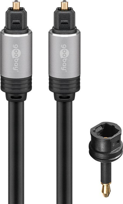 EAN 4040849771378 - Goobay 77137 cable de audio 3 m Toslink Negro imagen 3