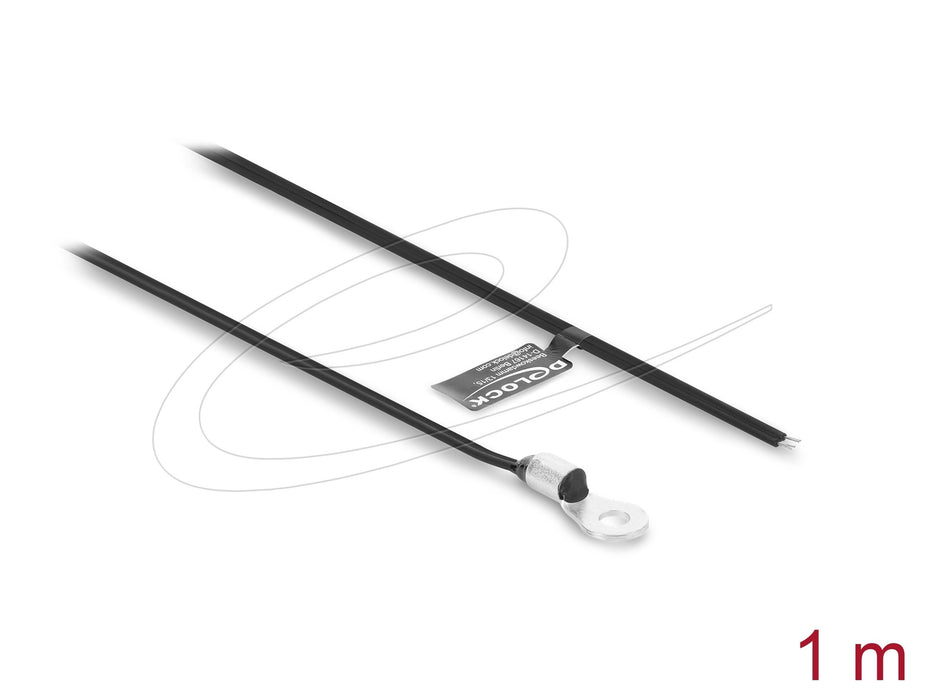 EAN 4043619918034 - DeLOCK 91803 accesorio para sensor de temperatura y humedad Alargador eléctrico Negro 1 pieza(s) imagen 1