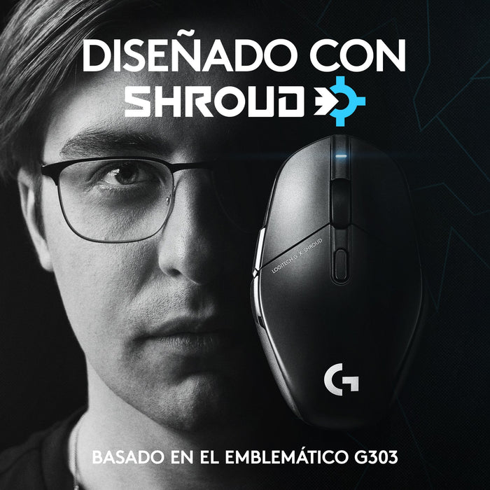 EAN 5099206097636 - Logitech G 910-006106 ratón Juego mano derecha RF Wireless + Bluetooth Óptico 25600 DPI imagen 6
