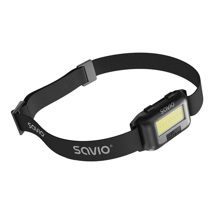 EAN 5901986048268 - Savio FL-01 linterna Negro Linterna con cinta para cabeza LED imagen 3
