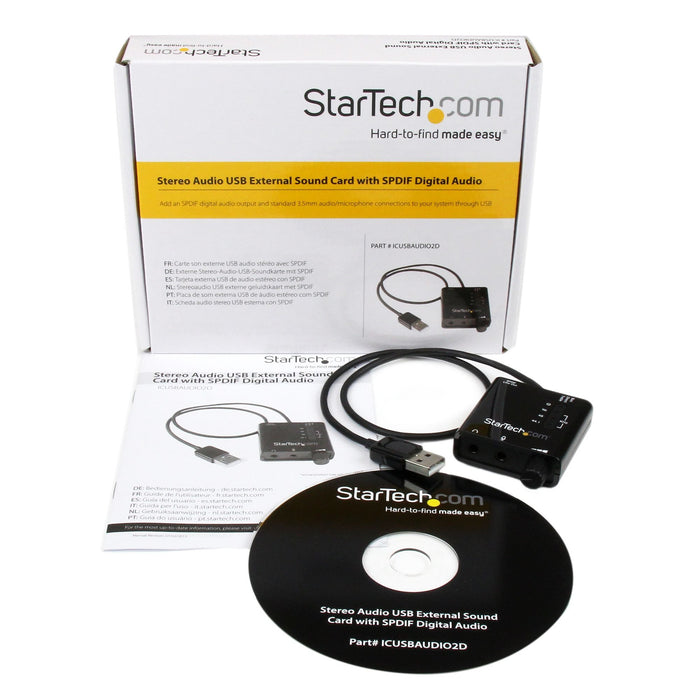 EAN 0065030852296 - StarTech.com ICUSBAUDIO2D tarjeta de audio 5.1 canales imagen 5