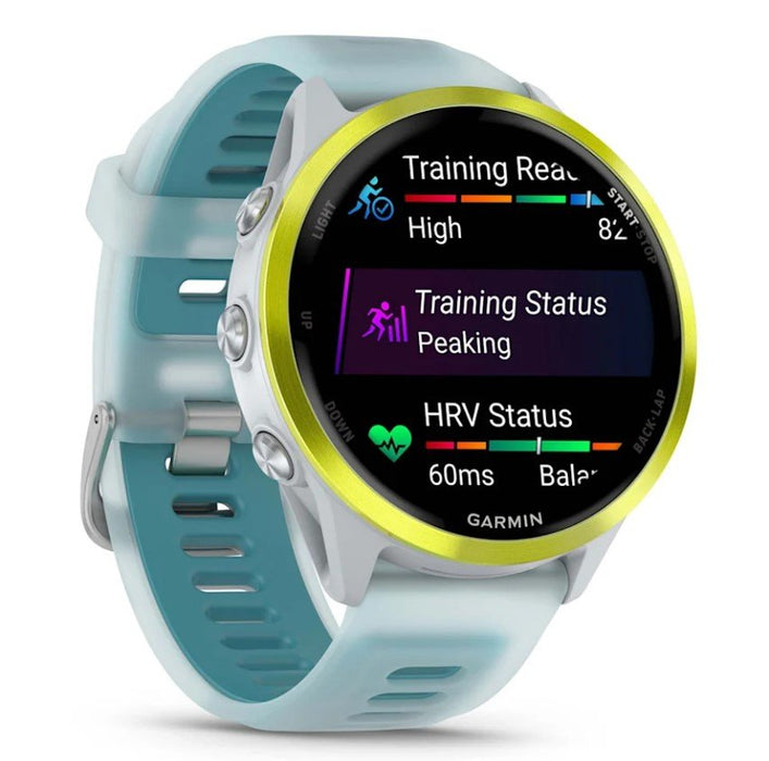 EAN 753759349783 - Garmin Forerunner 570 3,56 cm (1.4") AMOLED 47 mm Digital 454 x 454 Pixeles Pantalla táctil Blanco, Amaril imagen 3