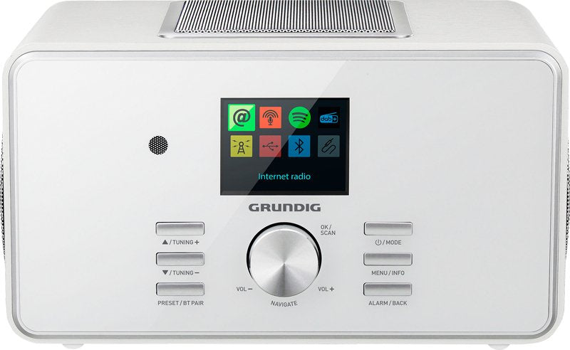 EAN 4013833043287 - Grundig DTR 6000 X Portátil Analógico y digital Blanco imagen 1