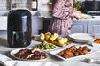 EAN 3045380016064 - Tefal Easy Fry EY3018 Sencillo 1,6 L Independiente Freidora de aire caliente Negro imagen 9