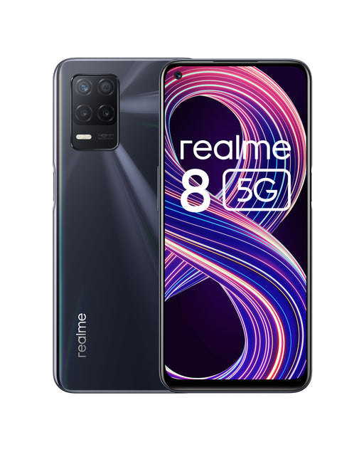 EAN 6941399047235 - realme 8 5G 16,5 cm (6.5") Android 11 USB Tipo C 6 GB 128 GB 5000 mAh Negro imagen 1